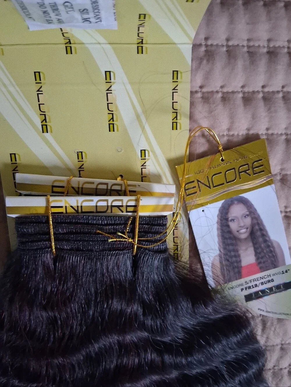 100% Human  Hair Extension 14